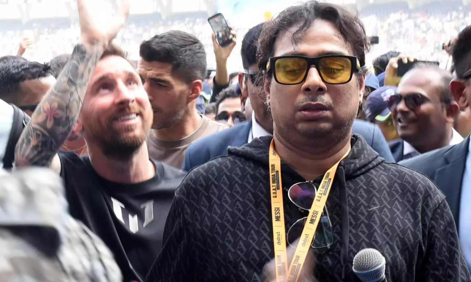 Messi India tour organiser arrested after kolkata programme Messi India tour organiser arrested after kolkata programme