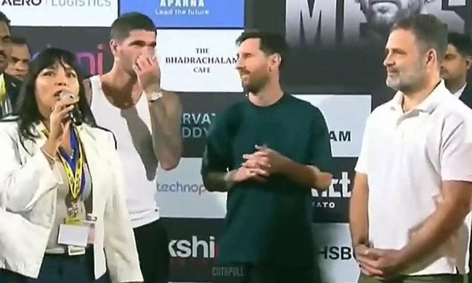 രാഹുൽ ഗാന്ധിയെ പ്രധാനമന്ത്രിയാക്കി മെസിയുടെ പരിഭാഷക രാഹുൽ ഗാന്ധിയെ പ്രധാനമന്ത്രിയാക്കി മെസിയുടെ പരിഭാഷക