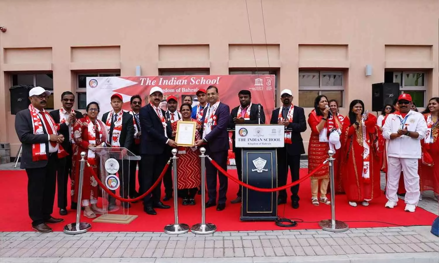 Three world records; Indian school enters Golden Book of Records Three world records; Indian school enters Golden Book of Records