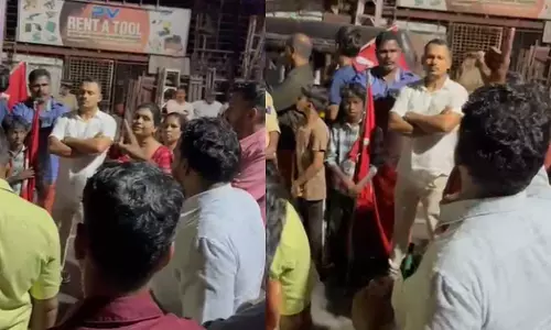 ഞങ്ങൾക്ക് അരിവാള് കൊണ്ടും ചില പണികളൊക്കെ അറിയാം; കൊലവിളി പ്രസംഗവുമായി ഏരിയ കമ്മിറ്റി അംഗം ഞങ്ങൾക്ക് അരിവാള് കൊണ്ടും ചില പണികളൊക്കെ അറിയാം; കൊലവിളി പ്രസംഗവുമായി ഏരിയ കമ്മിറ്റി അംഗം