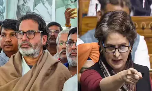 പ്രിയങ്ക ഗാന്ധി- പ്രശാന്ത് കിഷോർ കൂടിക്കാഴ്ച; നിഷേധിച്ച് പികെ, കൃത്യമായ മറുപടി പറയാതെ പ്രിയങ്ക