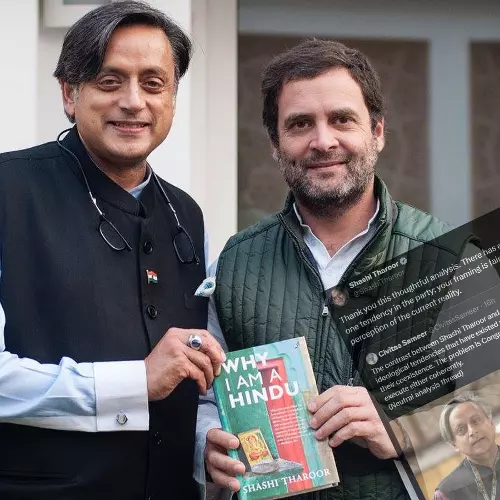 ശശി തരൂരിൻ്റെയും രാഹുൽ ഗാന്ധിയുടെയും രണ്ട് പ്രത്യയശാസ്ത്ര പ്രവണത; എക്സ് പോസ്റ്റ് പങ്കുവെച്ച് ശശി തരൂർ