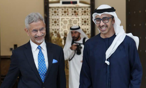 India-UAE Foreign Ministers meet in Abu Dhabi