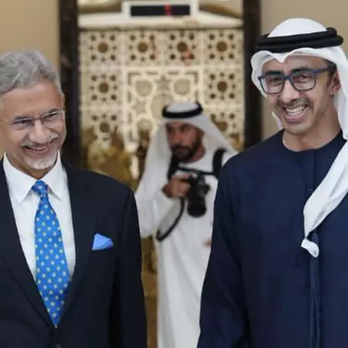 India-UAE Foreign Ministers meet in Abu Dhabi