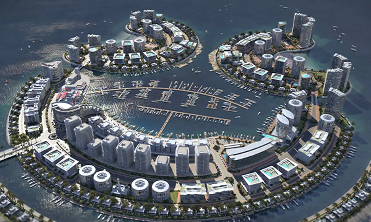 Durrat Al Bahrain received the most rainfall in the country on Monday and Tuesday Durrat Al Bahrain received the most rainfall in the country on Monday and Tuesday