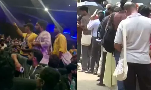 സിനിമ കാണാൻ സീറ്റില്ല; ഐഎഫ്എഫ്കെയിൽ ഡെലിഗേറ്റുകളുടെ പ്രതിഷേധം