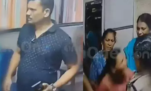 ഗർഭിണിയായ യുവതിയെ മർദ്ദിച്ച സംഭവം; പ്രതികരണവുമായി സിഐ പ്രതാപചന്ദ്രൻ; ദൃശ്യങ്ങള്‍ പുറത്തുവിട്ടു