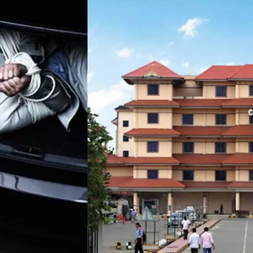 നെടുമ്പാശേരി വിമാനത്താവളത്തിൽ യാത്രക്കാരനെ തോക്കുചൂണ്ടി തട്ടികൊണ്ടുപോയി ബാഗോജും ഐ ഫോണും കവര്‍ന്നു