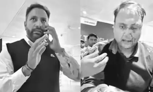 ക്യൂ തെറ്റിച്ച് മുന്നോട്ടുപോയതിന് എയര്‍ഇന്ത്യ എക്‌സ്പ്രസ് പൈലറ്റ് മര്‍ദിച്ചതായി യാത്രക്കാരന്റെ പരാതി