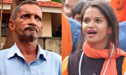 പിതാവിനെ സമാധാനത്തോടെ കഴിയാൻ അനുവദിക്കണം, മാനസികമായോ ശാരീരികമായോ പീഡിപ്പിക്കരുത്; സംഘ്പരിവാർ നേതാവ് ചൈത്ര കുന്താപുരയോട് ആർഡിഒ