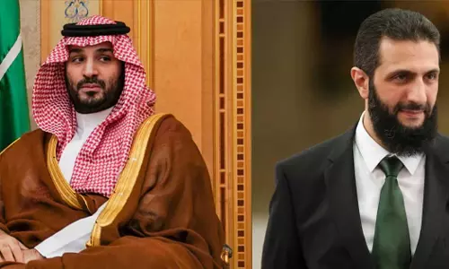 സിറിയക്കെതിരായ ഉപരോധം നീക്കി;സൗദി കിരീടാവകാശിക്ക് നന്ദി അറിയിച്ച് സിറിയൻ പ്രസിഡന്റ്