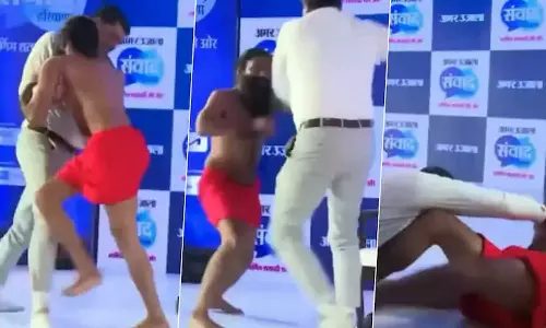 Ramdev Challenges Journalist To Wrestle, What Happens Next