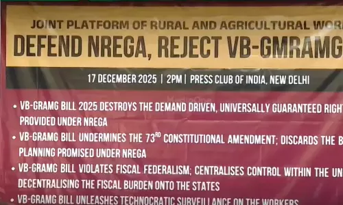 തൊഴിലുറപ്പ് നിയമം; ഇടത് പാർട്ടികളുടെ രാജ്യവ്യാപക പ്രതിഷേധം ഇന്ന്