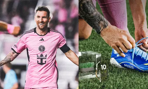 മെസ്സി കളിച്ച പുല്ലിന് വില 67,000 രൂപ; ഇന്റർ മയാമി സ്റ്റേഡിയം ടർഫ് വിൽപ്പനക്ക്