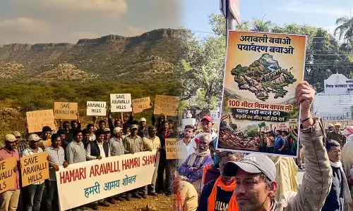സുപ്രിംകോടതി ഉത്തരവ് പിൻവലിക്കണം; ആരവല്ലി മലനിരകളിൽ ഖനനത്തിന് വഴിതുറക്കുന്ന നീക്കത്തിനെതിരെ പ്രതിഷേധം ശക്തം