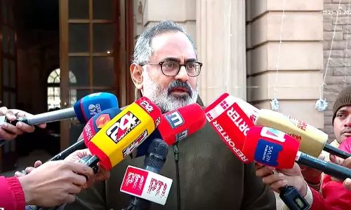 ചില വട്ടുള്ളവർ ചെയ്യുന്നത് ഞങ്ങളുടെ തലയിൽ കെട്ടിവെക്കരുത്; ക്രൈസ്തവർക്ക് എതിരായ അതിക്രമത്തിൽ രാജീവ് ചന്ദ്രശേഖർ