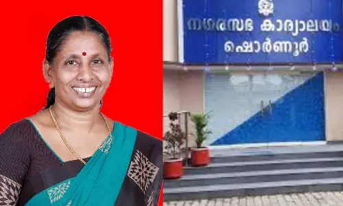ഷൊര്‍ണൂര്‍ നഗരസഭയില്‍ വിമതയായി ജയിച്ച സ്ഥാനാര്‍ഥി ചെയര്‍മാന്‍ സ്ഥാനത്തേക്ക് മത്സരിക്കും, സിപിഎം നേതാക്കള്‍ക്കിടയില്‍ ഒരു വിഭാഗത്തിന് അതൃപ്തി