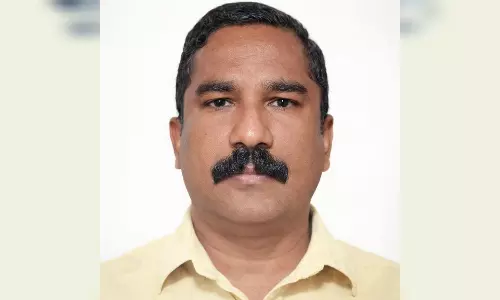 A Thrissur native died in Oman while returning home from Kuwait.