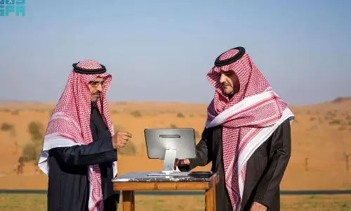 അൽ ജൗഫിൽ പുതിയ നഴ്‌സറിയും ഗവേഷണ കേന്ദ്രവും ഉദ്ഘാടനം ചെയ്തു