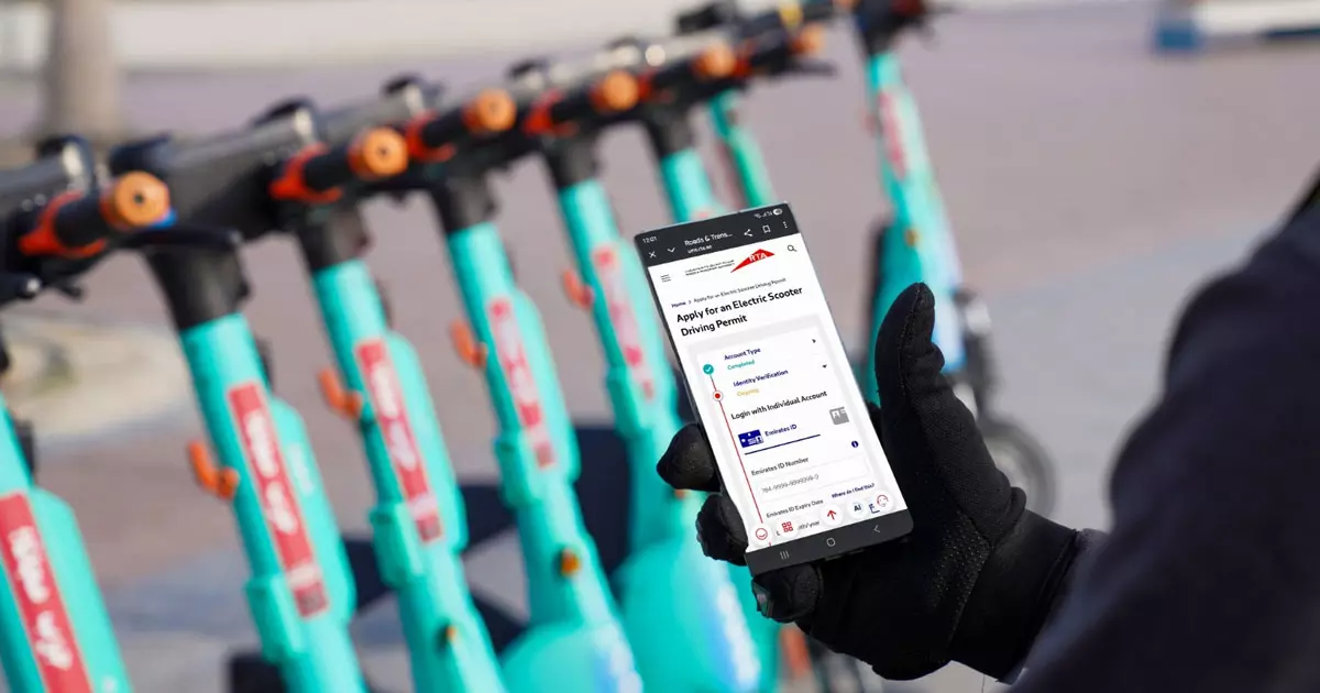 Now get e-scooter riding permit from RTA Dubai and Dubai Now apps Now get e-scooter riding permit from RTA Dubai and Dubai Now apps