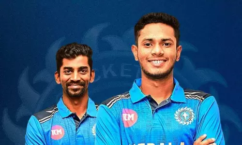 അവസാന ഓവർ ത്രില്ലറിൽ കേരളത്തിന് ജയം; തകർത്തടിച്ച് ഏദൻ ആപ്പിൾ ടോം