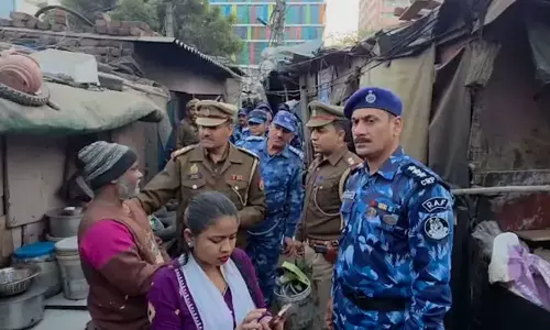 UP cop ties device on mans waist to identify him as Bangladeshi