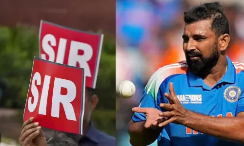 എസ്ഐആർ ഹിയറിങ്ങിന് ഹാജരാകണം; ക്രിക്കറ്റ് താരം മുഹമ്മദ് ഷമിക്കും സഹോദരനും നോട്ടീസയച്ച് തെരഞ്ഞെടുപ്പ് കമ്മീഷൻ എസ്ഐആർ ഹിയറിങ്ങിന് ഹാജരാകണം; ക്രിക്കറ്റ് താരം മുഹമ്മദ് ഷമിക്കും സഹോദരനും നോട്ടീസയച്ച് തെരഞ്ഞെടുപ്പ് കമ്മീഷൻ