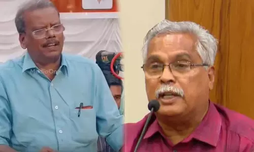 ബിനോയ് വിശ്വം നാലാംകിട രാഷ്ട്രീയക്കാരനെ പോലെ, സിപിഐക്ക് ഉത്തരം താങ്ങുന്ന പല്ലിയുടെ അവസ്ഥ; സിപിഐക്കെതിരെ പാലക്കാട് സിപിഎം