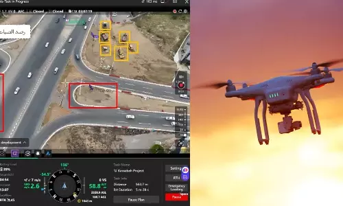 The first program to monitor municipal violations using drones has been a success