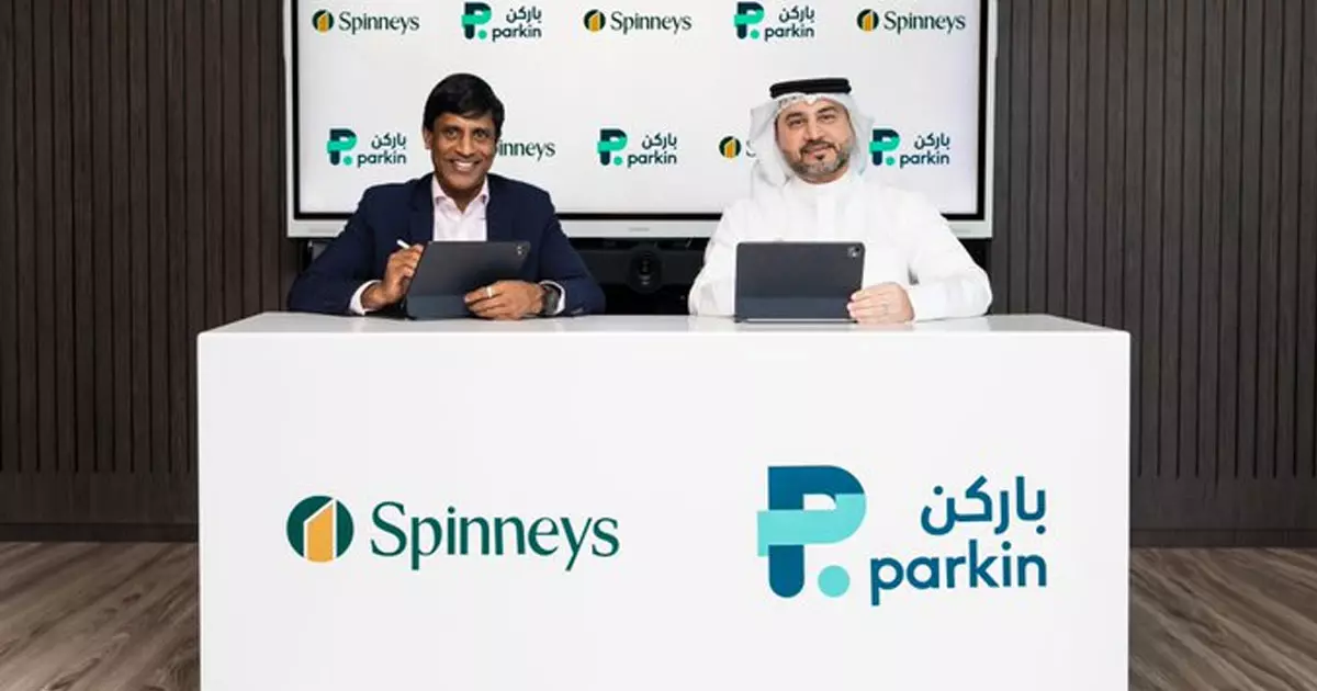 Parkin will oversee paid parking operations at selected Spinneys and Waitrose supermarkets Parkin will oversee paid parking operations at selected Spinneys and Waitrose supermarkets