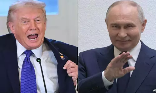 പുടിനെ പിടികൂടാൻ സൈന്യത്തെ അയക്കുമോ? മറുപടി പറഞ്ഞ് ട്രംപ് പുടിനെ പിടികൂടാൻ സൈന്യത്തെ അയക്കുമോ? മറുപടി പറഞ്ഞ് ട്രംപ്