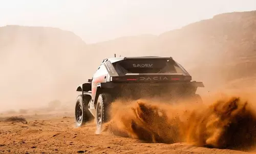 Dakar Rally Qatars Nasser Al-Attiyah takes first place