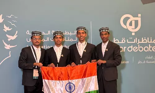 അന്താരാഷ്ട്ര സ്കൂൾസ് ഡിബേറ്റിങ് ചാംപ്യൻഷിപ്പിൽ ഇന്ത്യയെ പ്രതിനിധീകരിച്ച് പങ്കെടുത്ത ദാറുൽഹുദാക്ക് കിരീടം