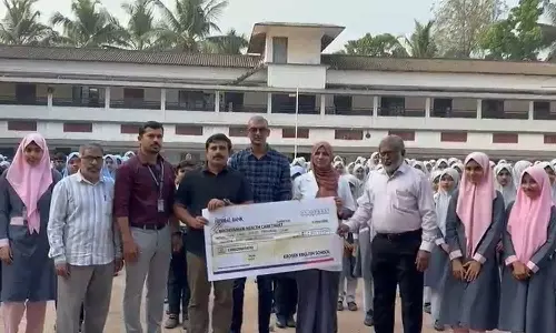 മാരകരോഗങ്ങളിൽ പ്രയാസപ്പെടുന്നവർക്ക് കൈത്താങ്ങുമായി പുല്ലൂപ്പിക്കടവ് കൗസർ ഇംഗ്ലീഷ് സ്‌കൂൾ