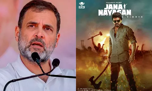 Rahul Gandhi blames Centre for blocking Jana Nayagan says attacking Tamil culture