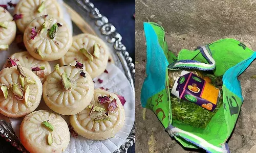 സർക്കാർ ഓഫീസിന് പുറത്ത് ഉപേക്ഷിക്കപ്പെട്ട പേഡ കഴിച്ച  സെക്യൂരിറ്റി ജീവനക്കാരനും ചായക്കടക്കാരനും മരിച്ചു; ദുരൂഹതയുണ്ടെന്ന് പൊലീസ്