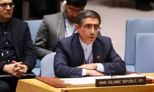 Gholamhossein Darzi, ambassador and deputy permanent representative of the Islamic Republic of Iran to the UN