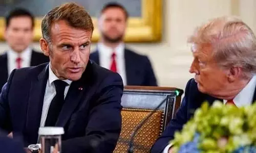 അങ്ങനെ പറഞ്ഞോ, എന്നാൽ ഫ്രഞ്ച് വൈനുകൾക്ക് 200 ശതമാനം നികുതി:  ബോർഡ് ഓഫ് പീസിൽ അംഗമാകില്ലെന്ന് പറഞ്ഞ മാക്രോണിനെതിരെ ട്രംപ്