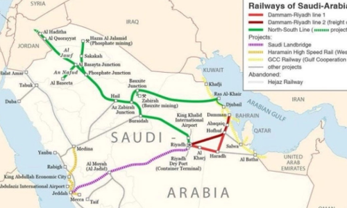 Riyadh-Jeddah land bridge project by 2034: Saudi Railways