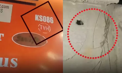 കെഎസ്ആർടിസി സ്വിഫ്റ്റ് ബസിന്‍റെ ചെയ്സ് വീണ്ടും പൊട്ടി; യാത്രക്കാരുടെ ജീവന്‍ പണയംവച്ച് തിരുവനന്തപുരം-മാനന്തവാടി സര്‍വീസ്