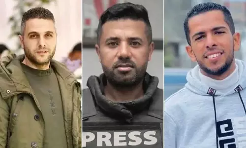 ഗസ്സയിൽ ഇസ്രായേല്‍ ആക്രമണം: മൂന്ന് മാധ്യമപ്രവർത്തകര്‍ ഉള്‍പ്പെടെ 11 പേർ കൊല്ലപ്പെട്ടു