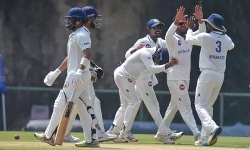 രഞ്ജി ട്രോഫിയിൽ കേരളത്തിനെതിരെ ചണ്ഡിഗഢിന് 277 റൺസിൻ്റെ ഒന്നാം ഇന്നിങ്സ് ലീഡ്