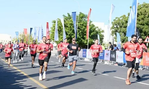 15,000 runners from different countries; Muscat Marathon a unique experienc