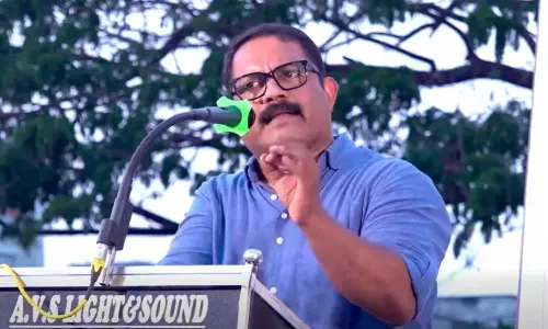 My role model is not AKG who sought refuge in a hideout Says KM Shaji