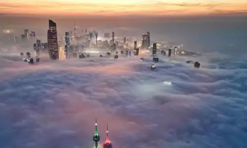 Kuwait is freezing; Al-Azraq winter begins today