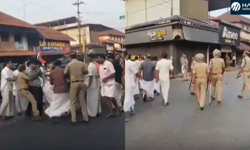 Case filed against CPM, Congress and BJP workers in Payyannur clash