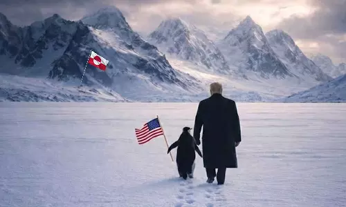 White House trolled over AI photo of Trump with penguin