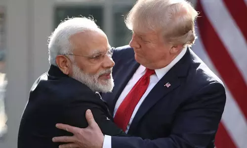 Trump hails historic bond with India