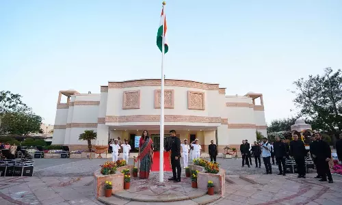 The Embassy of India in Muscat celebrated the 77th Republic Day of India