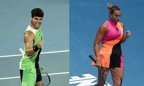 ആസ്ട്രേലിയൻ ഓപ്പൺ: അൽക്കാരസും സബലങ്കയും സെമി ഫൈനലിൽ; സെമി ലക്ഷ്യമാക്കി ജോക്കോവിച്ചും സിന്നറും നാളെയിറങ്ങും